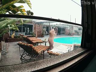 gigi breeze caught naked sunbathing in public outdoor spot 🌞