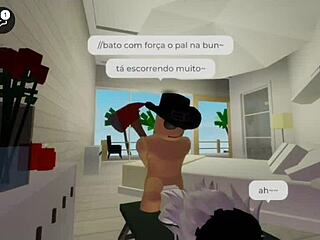 Femboy lured me into the room for rough pounding in Brookhaven