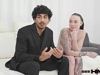 Feeling Every Inch as 19-Year-Old Latino Jay Raw Fucks Indica Marie