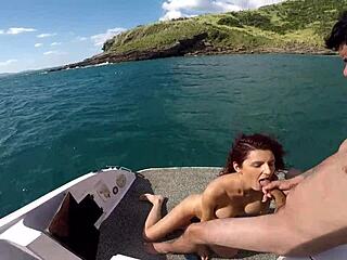 boat trip turns into live action with Pernocas and Joy Cardozo.