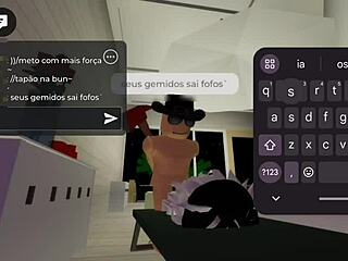 Femboy lured me into the room for rough pounding in Brookhaven