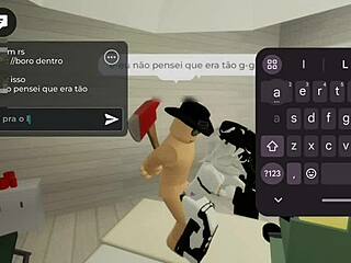 Femboy lured me into the room for rough pounding in Brookhaven