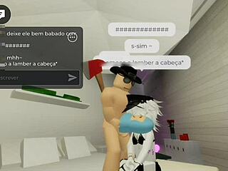 Femboy lured me into the room for rough pounding in Brookhaven