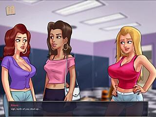 Summertime saga part ten with big tits and sexy outfits in 3d