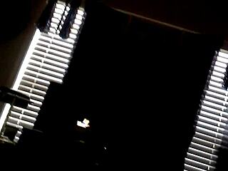 Steph skillfully performs a blowjob.