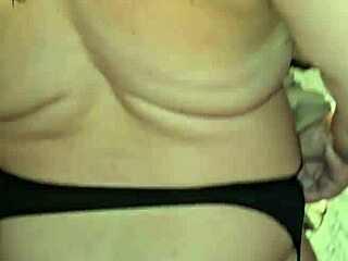 Look at the stepmother stripping out of her new thong