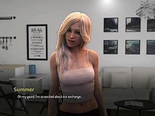 Bound Amber, sexy thicc blonde, takes it hard in wild roleplay action