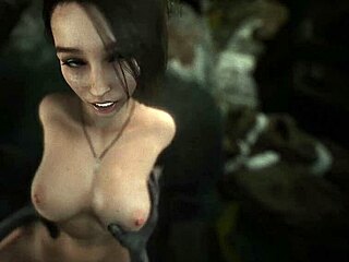 Jill Valentine in 3D Hentai Animation Takes It Hard