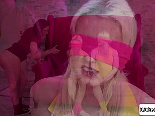 Lesbian BFFs Tribbing and Making Squirt