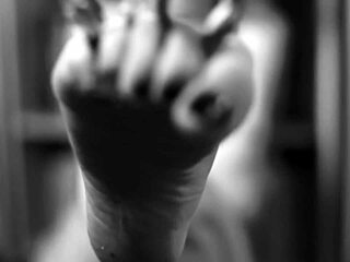 I'm Bia Roman, the boss today, you'll be my foot goddess, sucking my toes and licking my pussy. She's tall and redhead with femdom vibes.