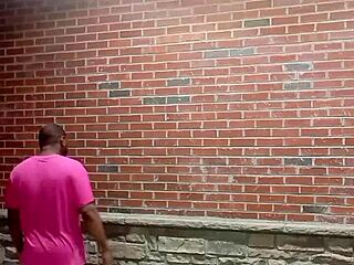 enjoy a private strip tease for free while faced backwards in 70 degree weather