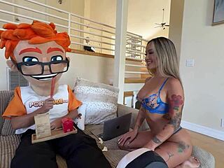 lusty linda lan rides porn dude's dick like pro in casting couch session