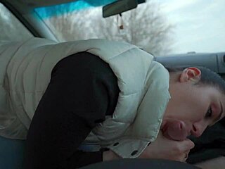 Does Beauty Suck Me Off In Her Car?