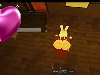 snowbunny conoce a negro grandote en Roblox para follada virtual ruda con avatar monstruoso