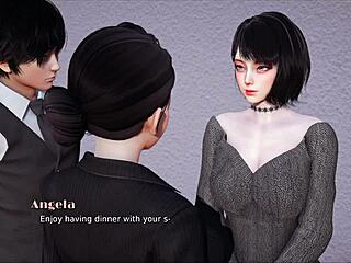 Curvy cutie in hot outfit steals my desire!