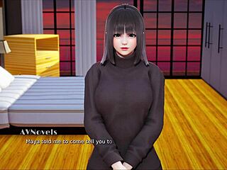 Curvy cutie in hot outfit steals my desire!