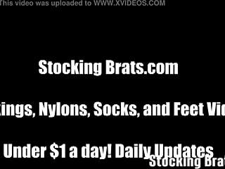 We love sucking each other in fishnets and heels