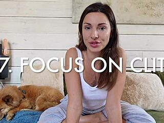 Roxy fox gives sex tips for small penises with humiliation