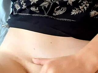 Miranielt’s first video captures intense shower masturbation next door