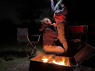 Using Pussy At Public Camp, Trying To Get Caught!