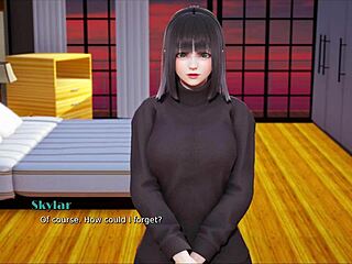 Curvy cutie in hot outfit steals my desire!