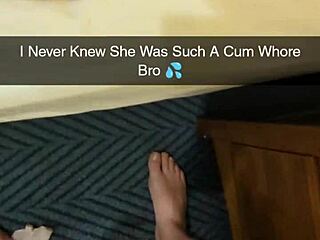 ovulating milf wife cheats and gets fucked on snapchat