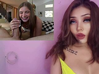 Latina stepsister learns sex lessons