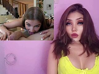 Latina stepsister learns sex lessons