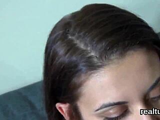 Flawless Czech chick seduced in supermarket for wild pov banging. My heart pounds with every thrust!