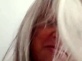 Mature massage session