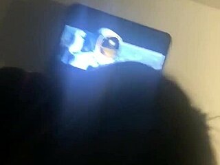 she gives a sloppy blowjob while getting face fucked