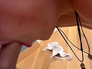 i'm watching this blonde giving a sloppy deepthroat blowjob