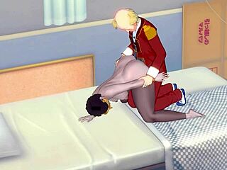 Raven Teen Gets Fucked By Man In Red Suit In Titans Hentai!