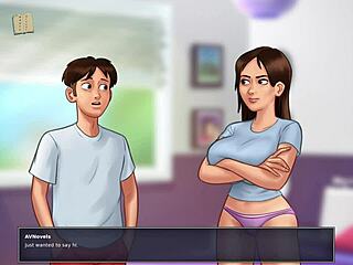 Summertime Saga 30 drops wild big tit action! 🔥