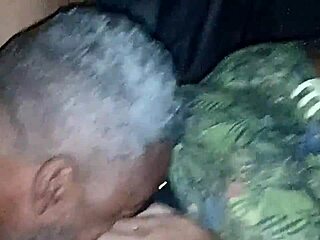 Couple fucks in taxi over rio bridge