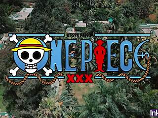 Cosplay nami gets fucked by captain luffy in crew