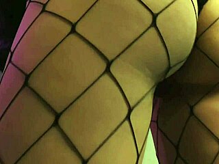 fit girl in black stockings at gym