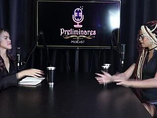 Naomi Campos In Sheer Red Lingerie Dominating In BDSM Scene