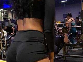 He came to the gym, trained hard, and we finished with intense blowjob before the party