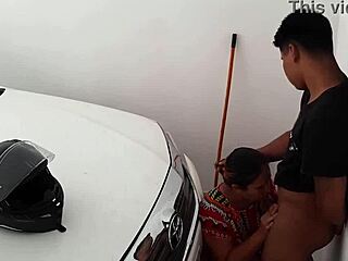 Delicious Blowjobs to Stepbrother's Thick Colombian Cock