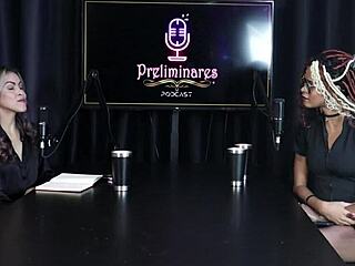 Naomi Campos In Sheer Red Lingerie Dominating In BDSM Scene