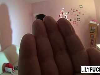 Squirting Christmas Moments With Sexy Lily!