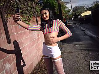 Small-Tittied Viva Athena Drains Every Drop of Hookup Cum