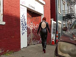 whoa, check audrey ashes in time breach with redhead squirting orgasm