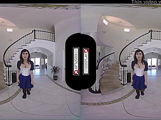 Bioshock XXX Cosplay Gamer Girl Goes Raw Uncensored in VR