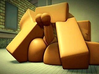 I pound the fan's wet pussy in bathroom until creampie