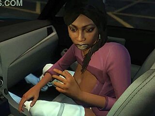 gta 5 - franklin gets a hooker service