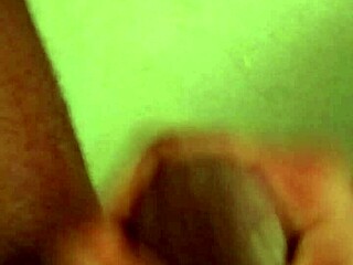 jorde takes a relaxing shower in the bathroom with warm water flowing.