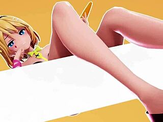 Down the rabbit hole - 3D futanari animation