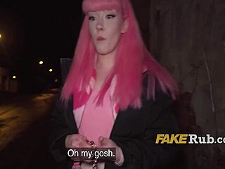 pink-haired slut pounded in prague